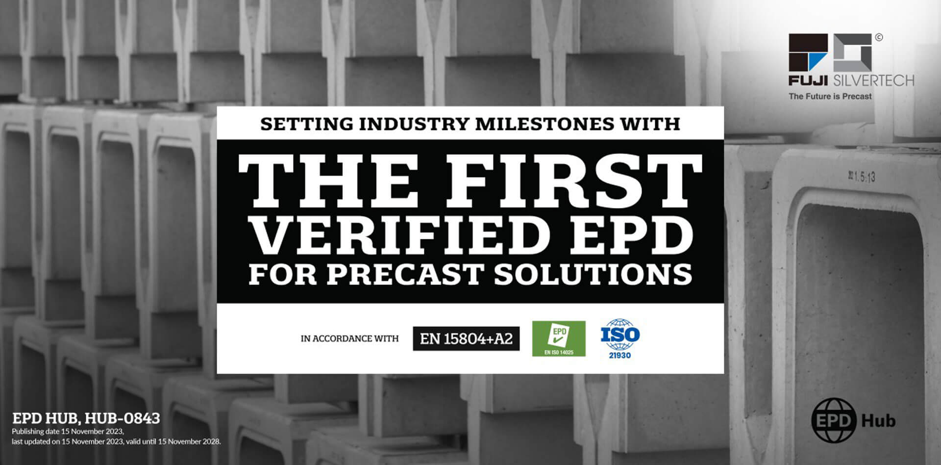 First Verified EPD for Precast solutions